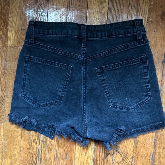 Just USA Black Denim Shorts - Picture 4 of 4